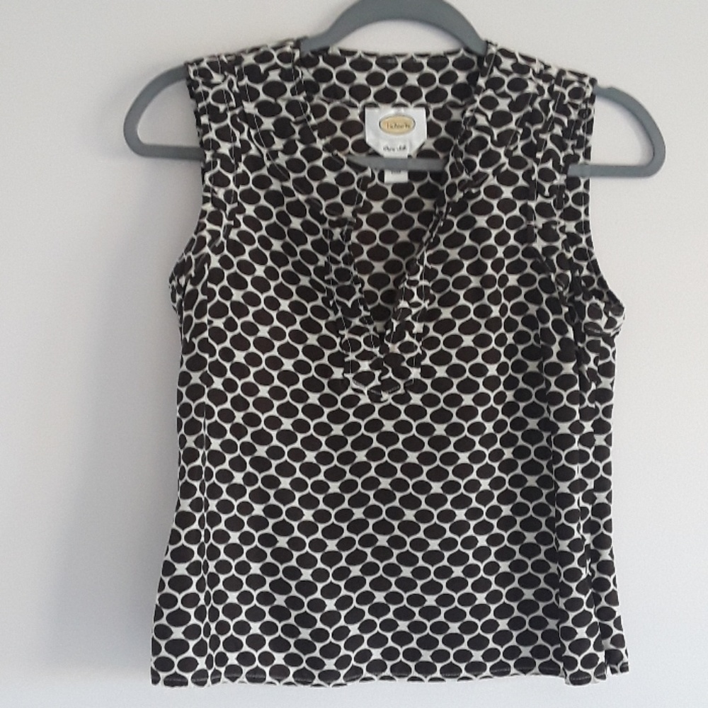 Talbots pure silk top
